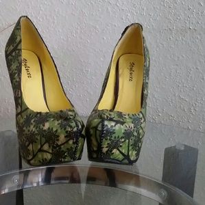 Customized Handmade African-print Styluxe shoes